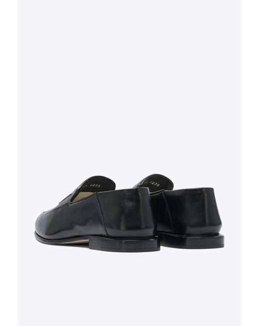 Givenchy Black Label Leather Loafers