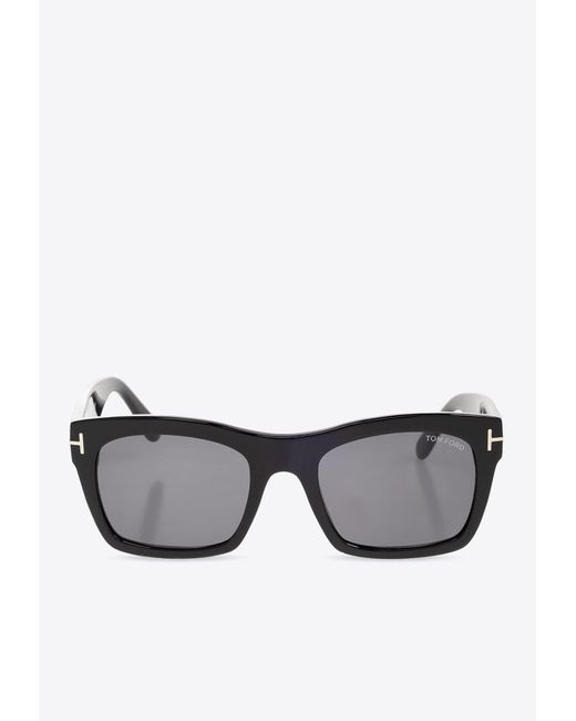 Tom Ford Gray Nico Square-Framed Sunglasses for men
