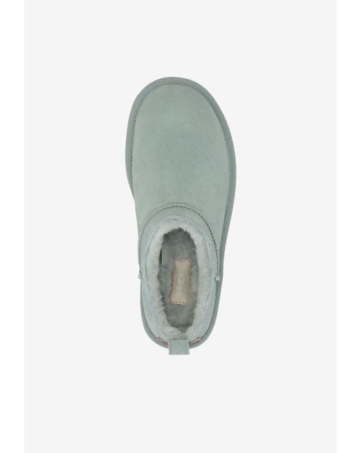 Ugg Green Classic Micro Suede Slippers