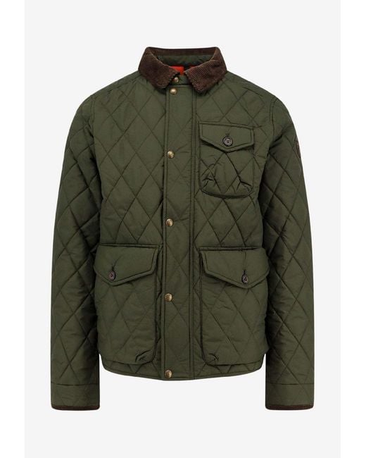 Polo Ralph Lauren Green Beaton Quilted Jacket for men