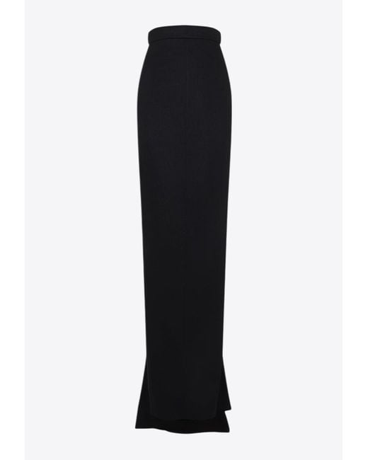 【送料&関税込】Rick Owens Jersey Lido Skirt Rick Owens Jersey Lido Skirt in Black | FWRD