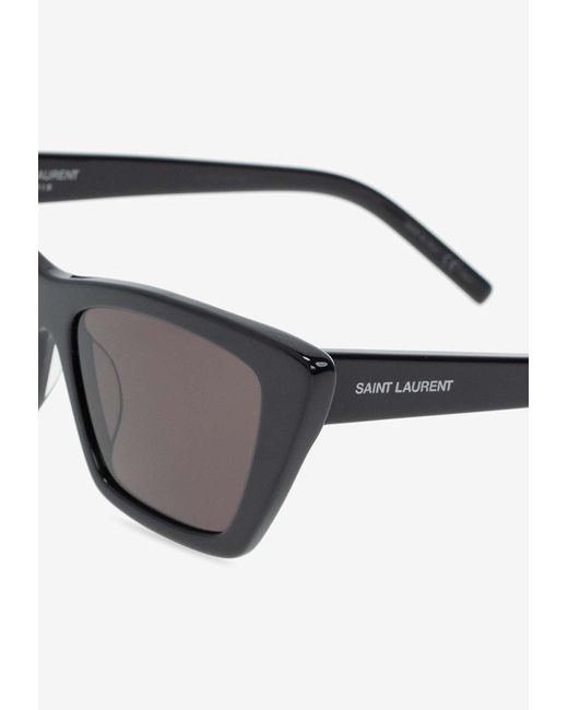 Saint Laurent Gray Sl 276 Mica Sunglasses