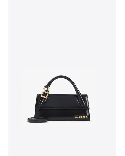 Jacquemus Blue Long Le Chiquito Boucle Top Handle Bag