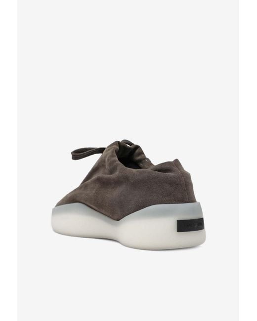 Fear Of God Brown Moc Runner Suede Sneakers for men