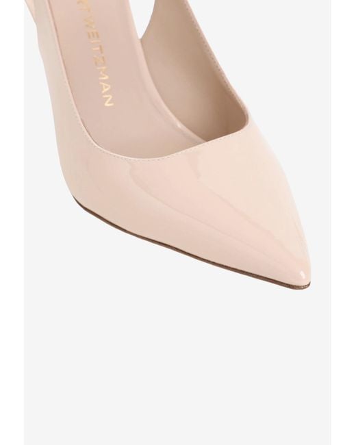 Stuart Weitzman Natural Power 75 Slingback Pumps