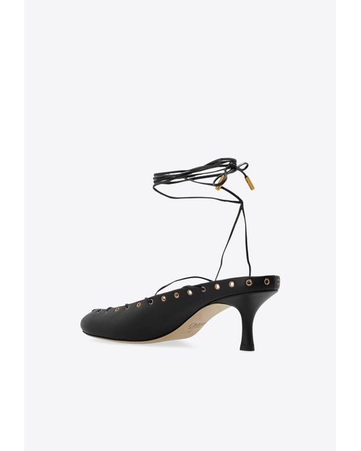 Chloé White Heeled Shoes Ghillies