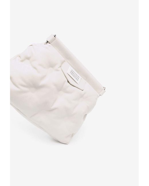 Maison Margiela White Small Classique Glam Slam Crossbody Bag