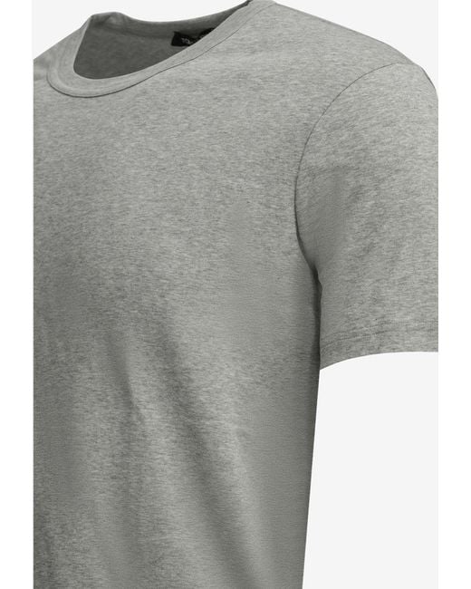 Tom Ford Gray Basic Crewneck Undershirt for men