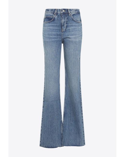 Frankie Shop Dalston Flared Jeans in Blue Lyst Australia