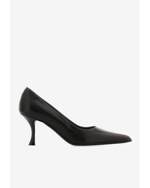 Ferragamo Black Heeled Shoes Elydea