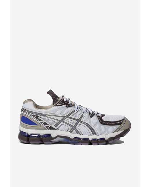 Asics White Ub10 S Gel Kayano 20 Low-Top Sneakers for men