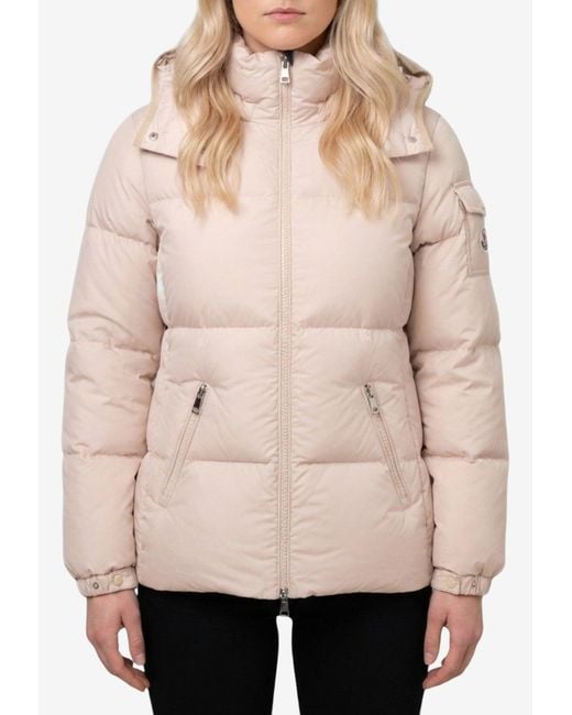 Moncler Natural Fourmines Short Down Jacket