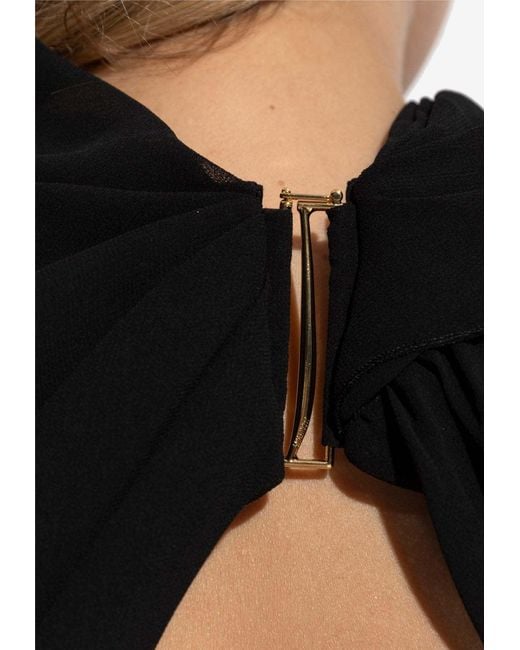 Jacquemus Black La Castagna Mini Dress