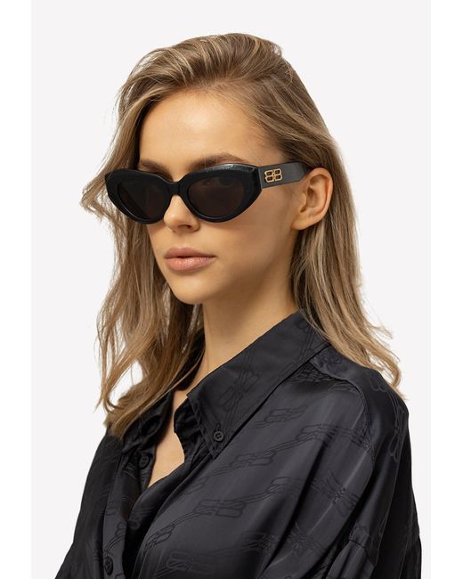 Balenciaga sonnenbrille hotsell cat eye