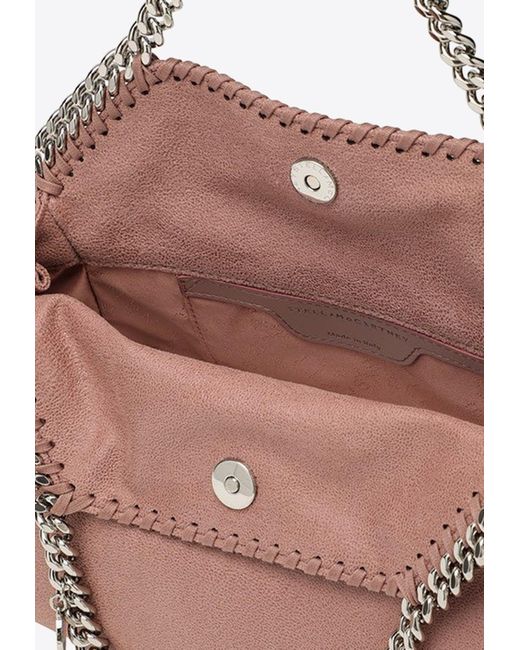 Stella McCartney Pink Mini Falabella Faux Leather Shoulder Bag