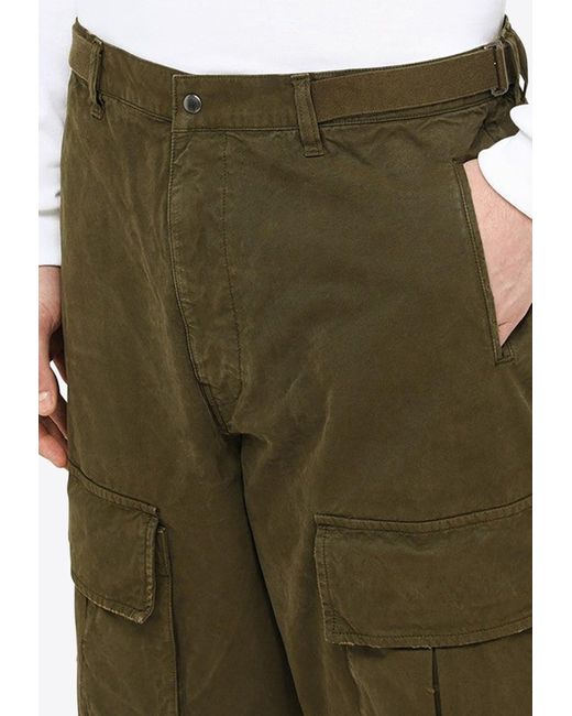 Baggy Cargo Pants - Green