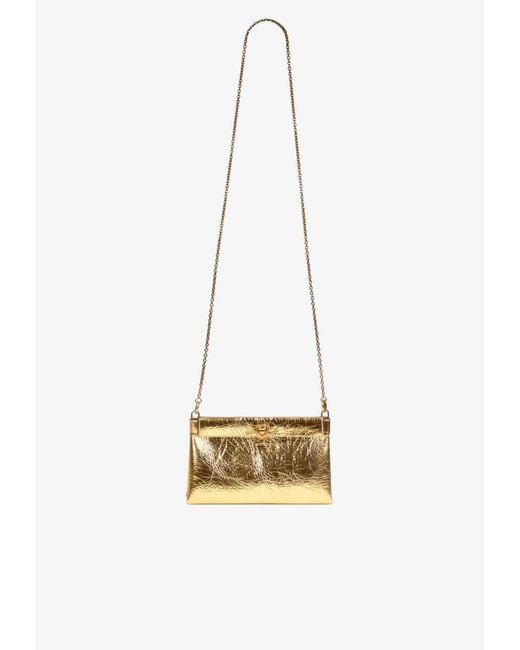 Etro White Mini Clutch Talk