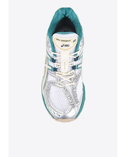 Asics Blue Gel-Nimbus 10.1 Low-Top Sneakers for men