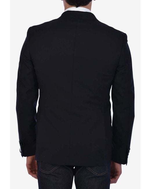 Tonello Blue Wool Single-Breasted Jacket for men