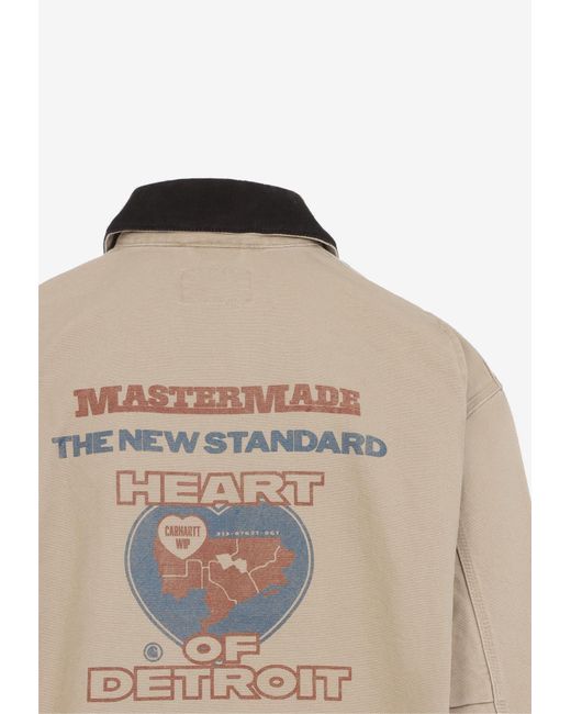 Carhartt Natural Og Arcan Bomber Jacket for men