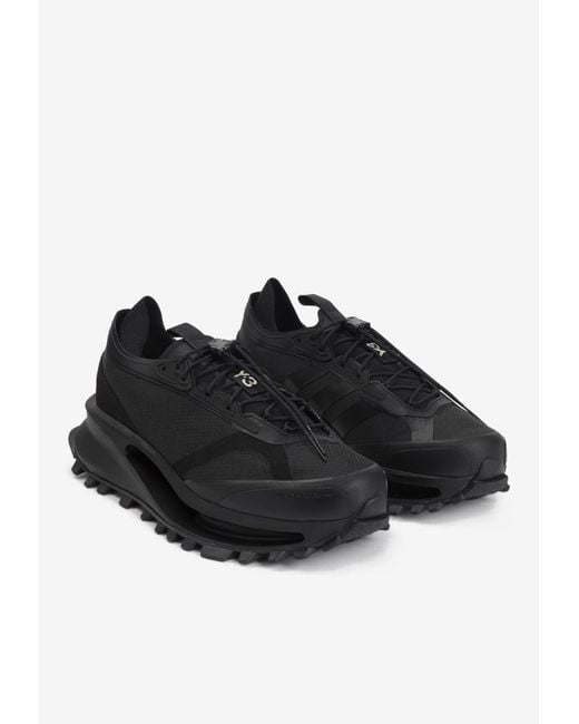 Y-3 Black S-Gendo Run Low-Top Sneakers for men