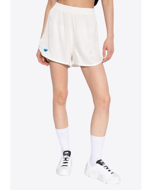 Adidas Originals White Version High-Rise Shorts