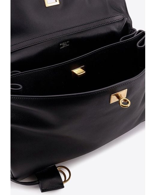 Balenciaga Black Medium Rodeo Leather Shoulder Bag