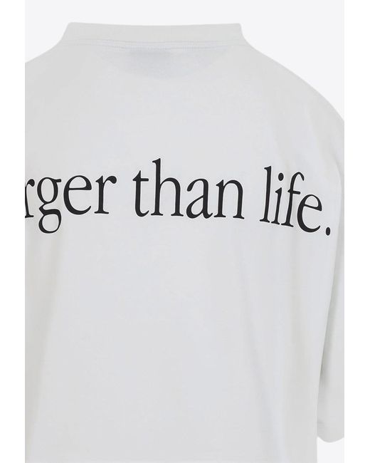 Tシャツ・カットソー BALENCIAGA 'The Carrie' T-shirt balenciaga-White-The-Carrie-