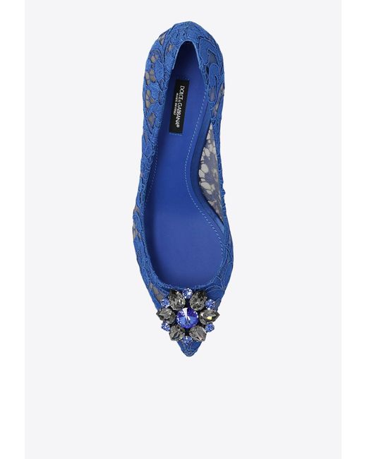 Bellucci 60 Brooch Lace Pumps main image 0