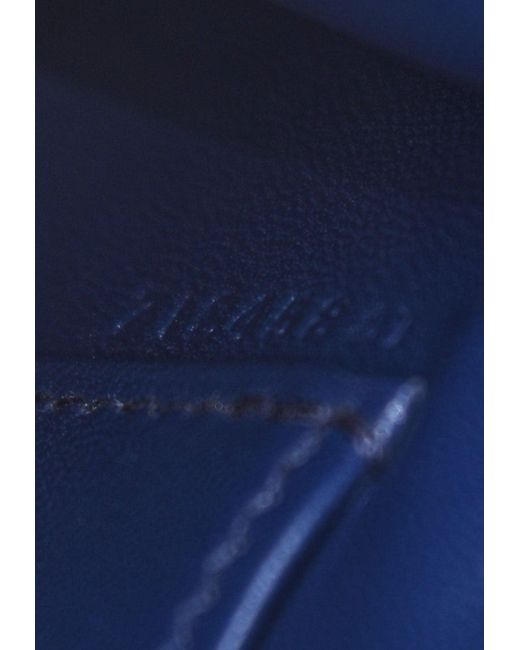 Hermès Bleu Saphir, Bleu France And Noir Tricolour Epsom Mini