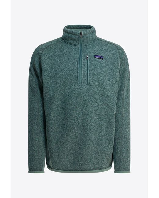 Patagonia Green Better Fleece High-Neck Sweatshirt for men
