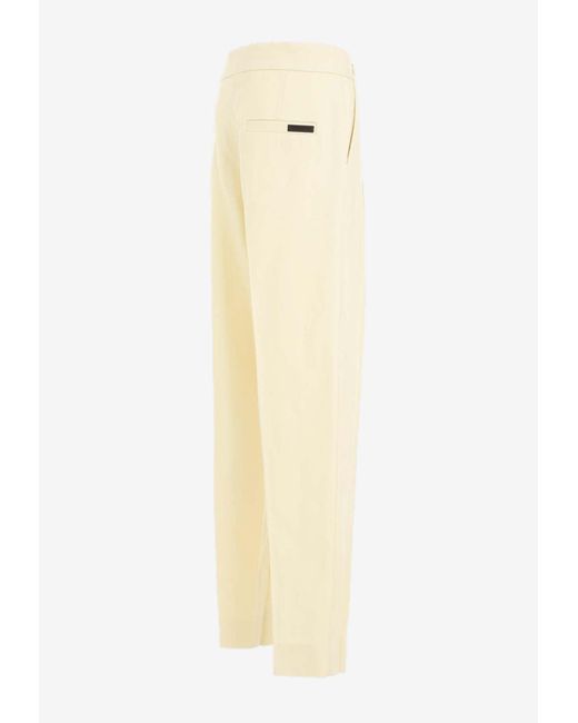 Fear Of God Natural Tapered Wool Pants for men
