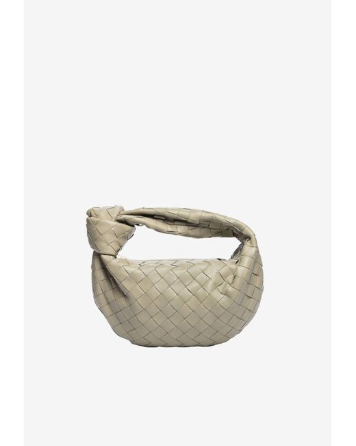 Bottega Veneta Mini Jodie Top Handle Bag In Intrecciato Leather | Lyst ...