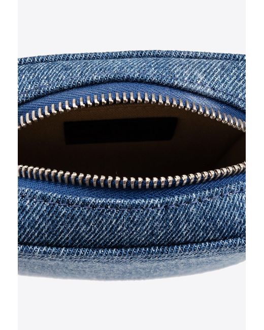 Jacquemus Blue Le Cuerda Vertical Denim Shoulder Bag for men