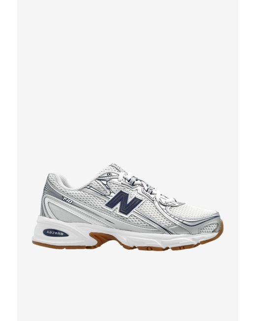 New Balance White Sports Shoes 'U740Sn2'