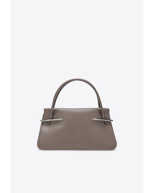 Givenchy Gray Medium Pinch Shoulder Bag