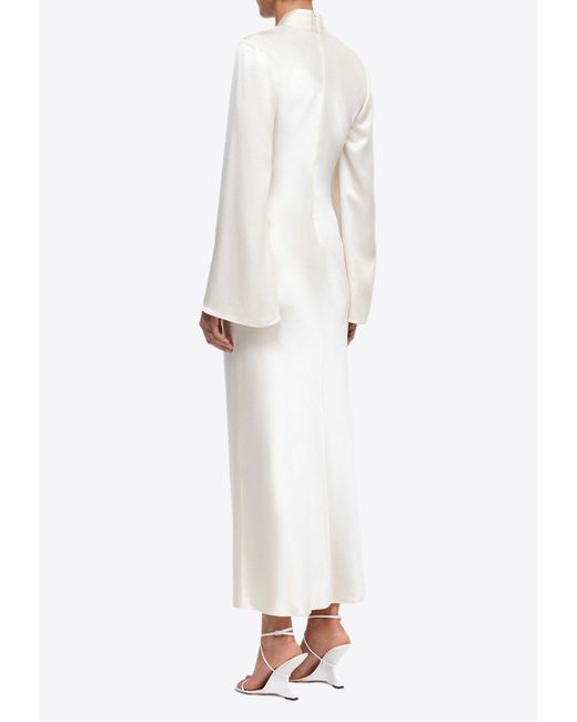 Acler White Piccadilly Midi Dress