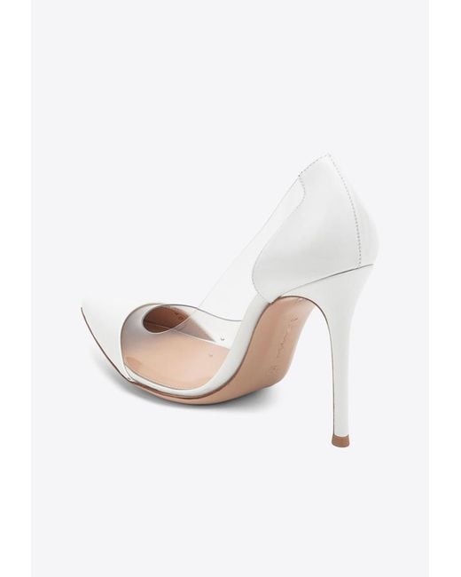 gianvito rossi plexi white
