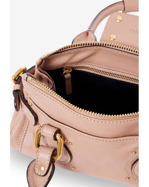 Chloé White Small Paddington Shoulder Bag