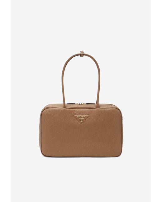 Prada Brown Large Duffle Bag
