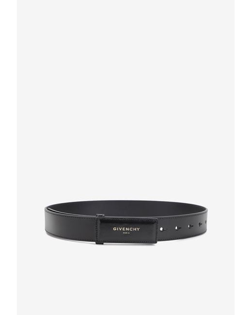 Givenchy White Label Leather Belt