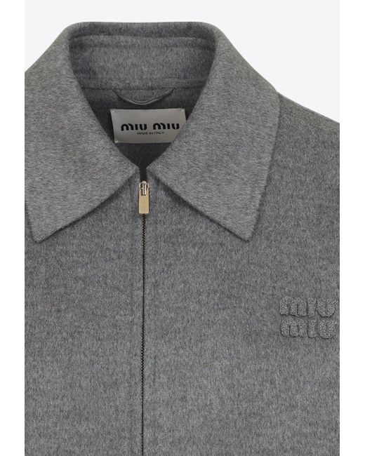 Miu Miu Gray Jacket
