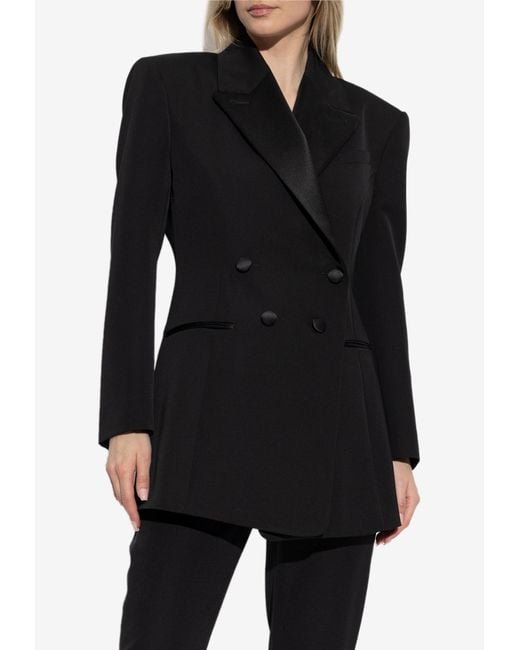 Givenchy Black Tailored Double-Breasted Blazer