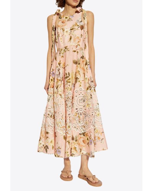 Acacia Dress Flower Print