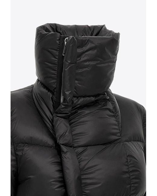 Rick Owens Black "Naska" Down Jacket
