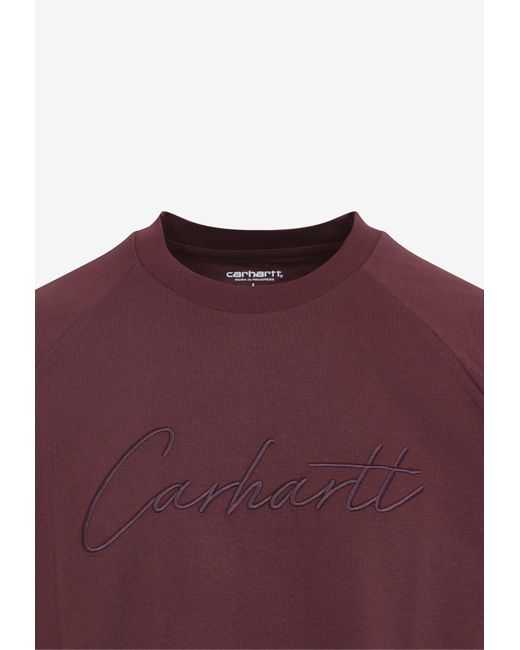 Carhartt Red Ray Short-Sleeved T-Shirt for men