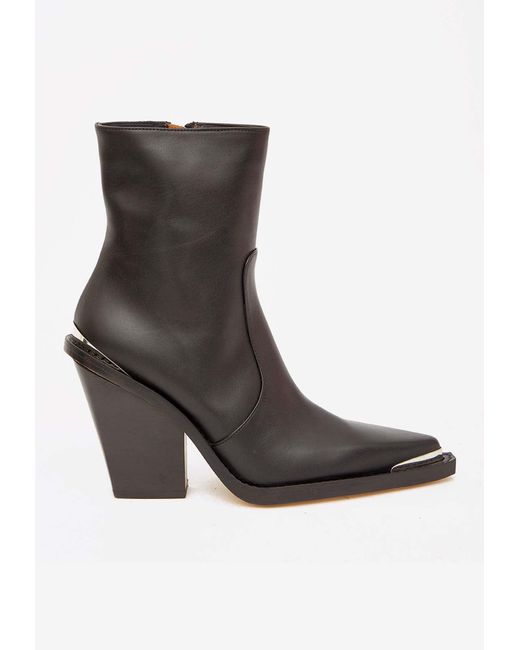 Paris Texas 100 Cowboy Boots In Leather in Brown | Lyst