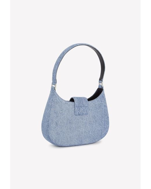 Alexander Wang Small W Legacy Denim Hobo Bag in Blue | Lyst