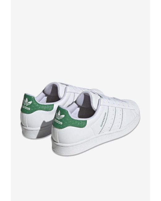 adidas originals superstar sneakers in white