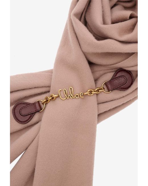 Chloé White The Iconic Scarf